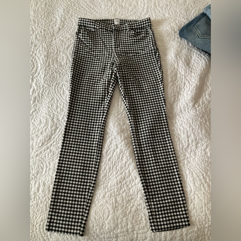 Gap Gingham Pants | Size 2 | Skinny
